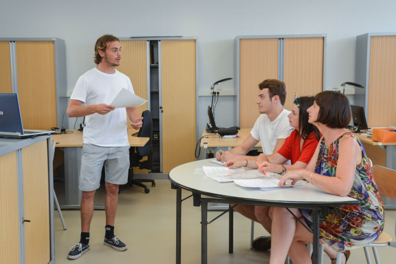 Oral professionnel avec jury d'étudiants